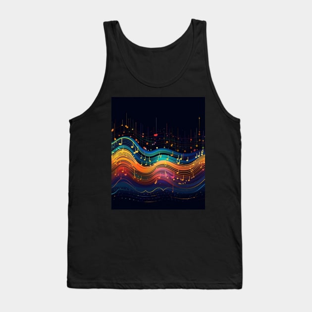 Echoes of Pure Emotion Tank Top by LookFreshDesigns